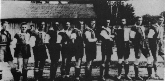 Prvi put u inostranstvu(sa leva na desno)- Špis, Valent, Kričov, Abt, Abrahamov, Ćeramov, Mitrinski, Dudaš, Čakovec, Marković i Šević
