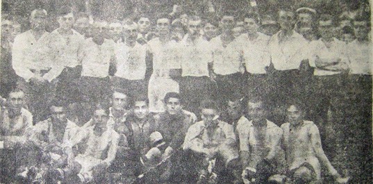 Fudbaleri Vojvodine i Šajkaša 1922. godine