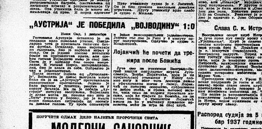 Politika, 2. decembar 1937.